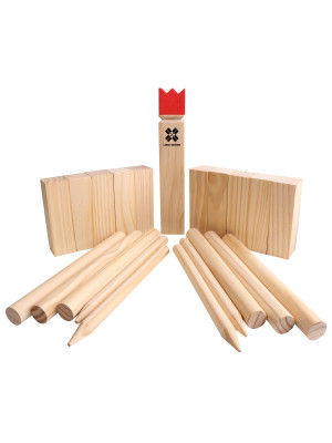 Premium Wooden Kubb Set