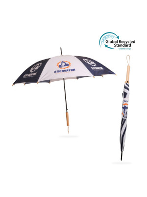 Regular straight umbrella-Eco Friendly RPET
