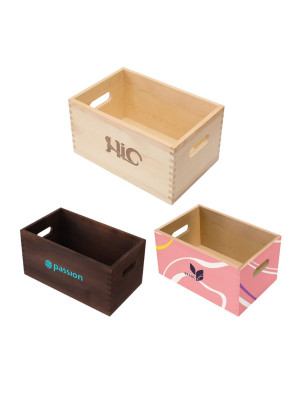 Medium Wooden Storage Box