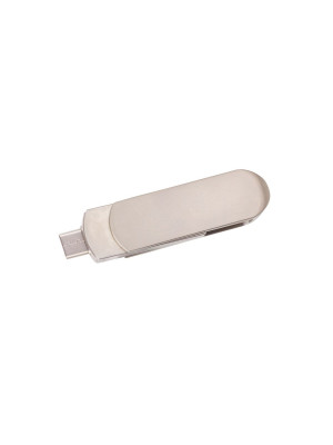 Double-end Metal Type C Flash Drive 