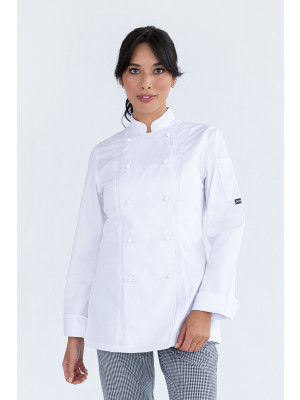 PROCHEF Womens Traditional Chef Long Sleeve Jacket White