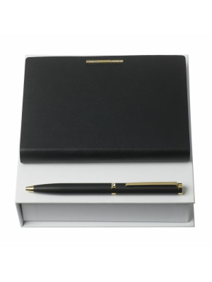 Set Nina Ricci Black (Premium ballpoint Pen & Note Pad A6)