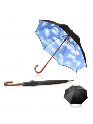 Shelta Big Blue Sky Long Umbrella