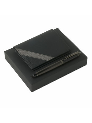 Set Alesso Black (ballpoint Pen & Card Holder)