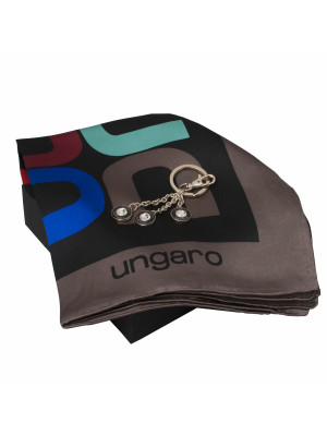 Set Ungaro Gold (key Ring & Silk Scarf)