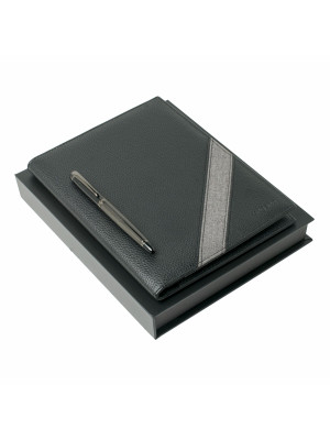 Set Alesso Black (rollerball Pen & Folder A5)