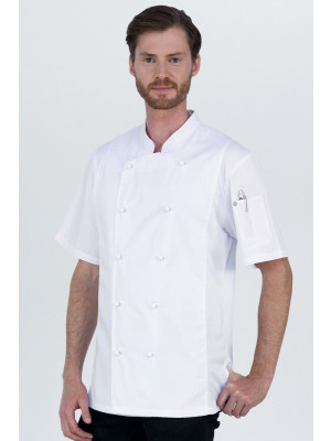 Aussie Chef Alex Cool Mesh Jacket White