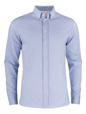 Burlingham Oxford Knit Jersey Shirt