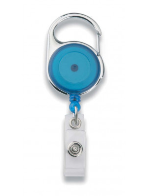 Retractable Badge Holder With Metal Clip