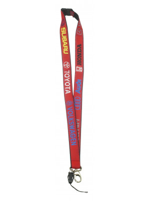 Woven Lanyard 15Mm With Swivel Clip