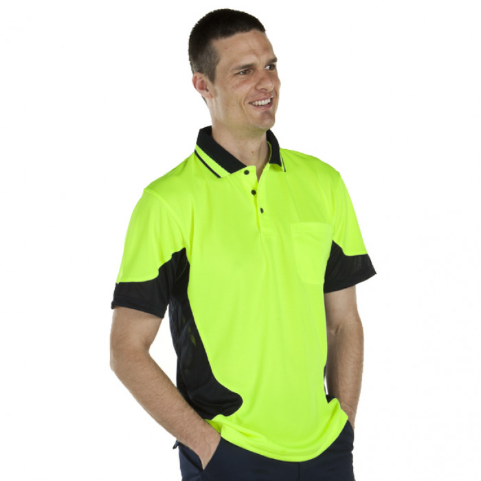 Download Custom Printed Promotional Hi Vis Short Sleeve Breathable ...