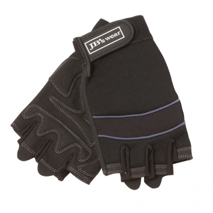 Custom Printed Promotional Mechanics Half Finger Glove ...