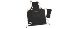 Keepsake Canvas Apron & Oven Mit Set