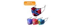 3 Ply Digital Print Reusable Face Mask - Adult & Children's Sizes