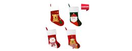 Custom Felt Patch Christmas Stocking