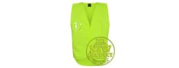 JB's HV Zip Drop Tail Safety Vest