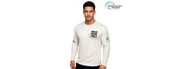 Unisex Adults RPET Micro Mesh Sublimated Crew Neck Long Sleeves Shirt