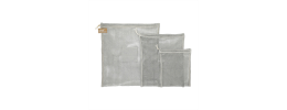 Recycled Cotton Mesh Cinch Pouch Set