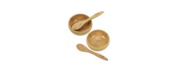 Bamboo Facial Mask Bowl Set