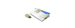 Block Natural Straw USB Flash Drive