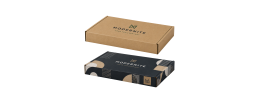 Locking Lid Die-Cut Packaging Box - 23×16.5×2.2 cm