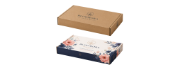 Locking Lid Die-Cut Packaging Box - 32×23×3.5 cm