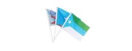 Rectangular Cheering Flag Stick