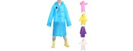 Kids EVA Reusable Raincoat