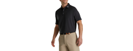 FootJoy Athletic Fit - Solid Lisle Set On Placket