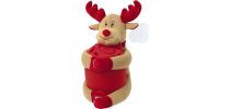 Christmas stuffed animal with blanket Andrew