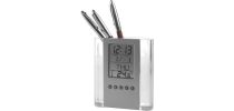 ABS pen holder with clock Carter