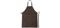 Split leather apron Nori