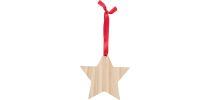 Wooden Christmas ornament Star Caspian
