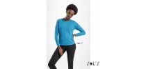 Sporty Women's Long Sleeve Sports T-shirt