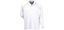 Stencil Mens Cool Dry Polo L/S