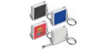 Square Tape Measure Key Ring
