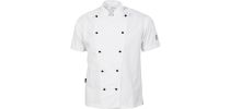 Cool-Breeze Cotton Chef Jacket - Short Sleeve