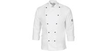 Cool-Breeze Cotton Chef Jacket - Long Sleeve