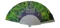 Plastic/Fabric Folding Fan