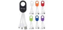 3-In-1 Charging Buddy With Carabiner Clip