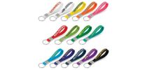 Silicone Key Ring - Embossed