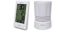 Rain Guage w Indoor/Outdoor Temperature