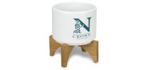 Planter with Bamboo Base