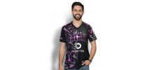 Custom Mens Sports V-Neck T- Shirt