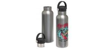 Nomad Vacuum Bottle Stainless - Carry Lid