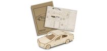 BRANDCRAFT Sedan Car Wooden Model