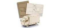 BRANDCRAFT Small Truck Wooden Model