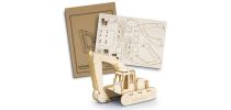 BRANDCRAFT Excavator Wooden Model