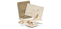 BRANDCRAFT Jet Plane Wooden Model