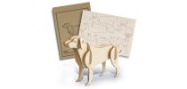 BRANDCRAFT Dog Wooden Model
